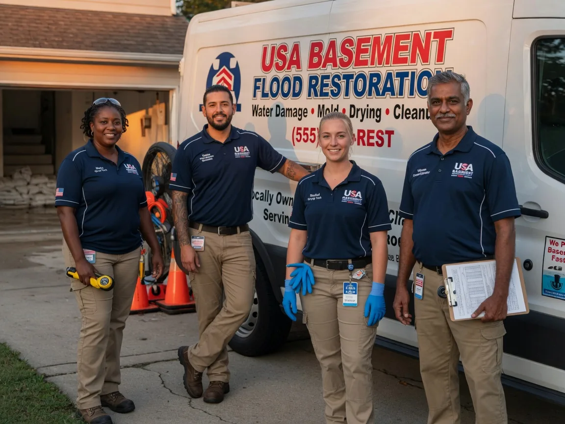 Basement Flood Cleanup company in Forbes, ND